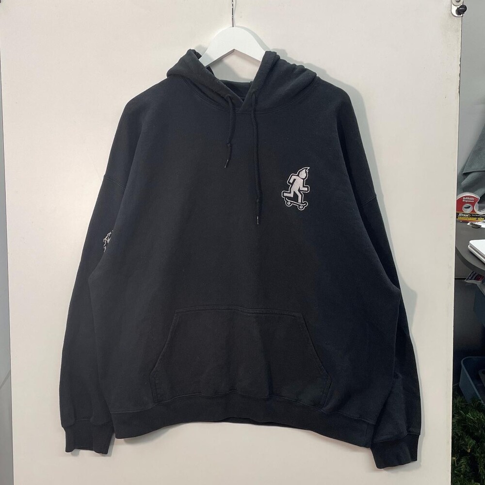 Travis Scott Men's Black and Grey Sweatshirt